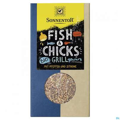 Sonnentor Gewuerzmischung/bio Grillgewuerz Fisch +chicks 00864 55g, A-Nr.: 4793606 - 01