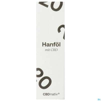 Sie sehen eine Packung Cbd Oel 20% Bio 2000mg Cbdnaiv 10ml, Produktbild: 01 Cbd Oel 20% Bio 2000mg Cbdnaiv 10ml, A-Nr.: 5599303 - 01