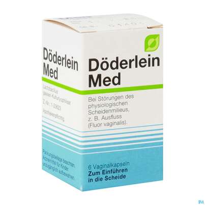 Doederlein-med Vaginalkapseln 6st, A-Nr.: 0751858 - 02