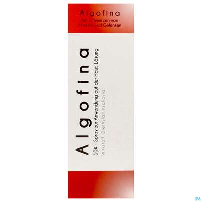 Algofina 10% Spray Z Anw.auf Der Haut Loesung 100ml, A-Nr.: 4478342 - 01