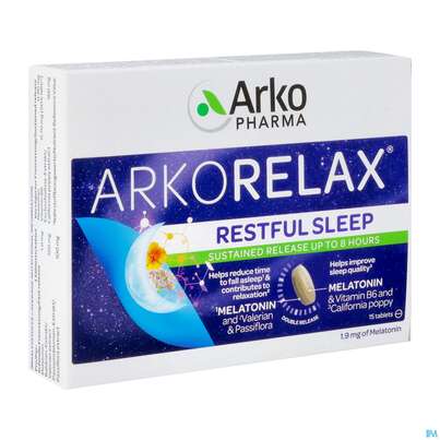 Arkorelax Tabl Erholsamer Schlaf 15st, A-Nr.: 5824697 - 02