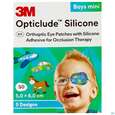 Augenpflaster Opticlude Silicone Boy Mini 5x 6cm 2737pb 50st, A-Nr.: 4531102 - 01