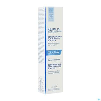 Sie sehen eine Packung Ducray Kelual Ds Creme Neu 40ml, Produktbild: 04 Ducray Kelual Ds Creme Neu 40ml, A-Nr.: 5862232 - 04