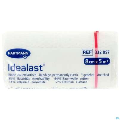 Elastische Binden Idealast 10 Binden Unterverpackt 5mx 8cm Neu 1st, A-Nr.: 5758977 - 01