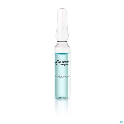 Sie sehen eine Packung La Mer Ohne Parfum Ampulle 2ml Hyaluron+ 1st, Produktbild: 01 La Mer Ohne Parfum Ampulle 2ml Hyaluron+ 1st, A-Nr.: 5062537 - 01
