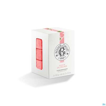 Sie sehen eine Packung Seifen Roger & Gallet Wellbeing/soap/box Fleur De Figuier 3x100 300g, Produktbild: 02 Seifen Roger & Gallet Wellbeing/soap/box Fleur De Figuier 3x100 300g, A-Nr.: 5733440 - 02