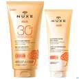 Sie sehen eine Packung Sonnenprodukte Nuxe Sun Lotion/f30 Fa+bod 150ml +nuxe Aftersunsh.100ml 1st, Produktbild: 01 Sonnenprodukte Nuxe Sun Lotion/f30 Fa+bod 150ml +nuxe Aftersunsh.100ml 1st, A-Nr.: 5867241 - 01
