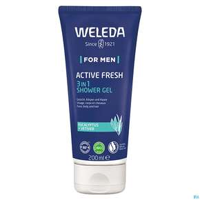 Weleda For Men 3in1 Shower Gel Active Fresh 200ml, A-Nr.: 5740026 - 01