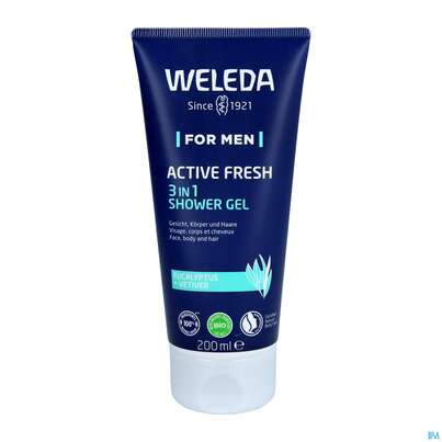 Weleda For Men 3in1 Shower Gel Active Fresh 200ml, A-Nr.: 5740026 - 02