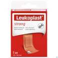 Sie sehen eine Packung Wundpflaster Leukoplast/strong 19x56mm 7322012 10st, Produktbild: 01 Wundpflaster Leukoplast/strong 19x56mm 7322012 10st, A-Nr.: 4369050 - 01