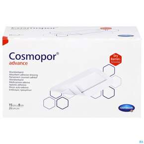 Wundverband Cosmopor Steril Selbstklebend 8x 15cm 1st, A-Nr.: 3012831 - 01