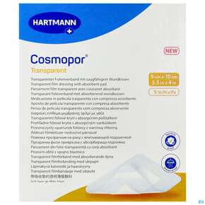 Wundverband Cosmopor Transparent 9x10cm 5st, A-Nr.: 5790001 - 01