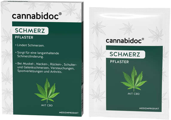 cannabidoc® SCHMERZ PFLASTER, A-Nr.: 5858236 - 01