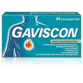 Gaviscon Kautabletten Mint, A-Nr.: 4210616 - 01