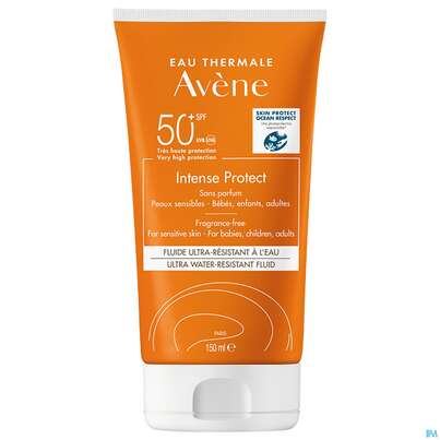Sie sehen eine Packung Avène Intense Protect Spf 50+ 150ml, Produktbild: 04 Avène Intense Protect Spf 50+ 150ml, A-Nr.: 5397829 - 04