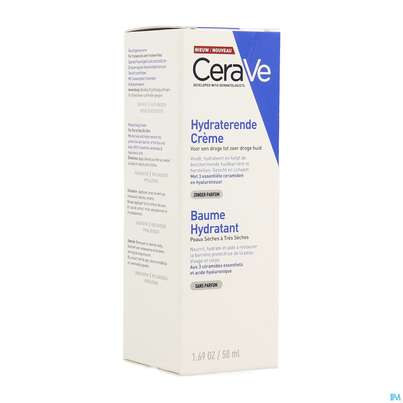 Sie sehen eine Packung Cerave Feuchtigkeitscreme 50ml, Produktbild: 04 Cerave Feuchtigkeitscreme 50ml, A-Nr.: 4801932 - 04
