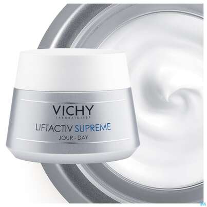 Sie sehen eine Packung Vichy Liftactiv/supreme Trockene Haut 50ml, Produktbild: 06 Vichy Liftactiv/supreme Trockene Haut 50ml, A-Nr.: 4261453 - 06