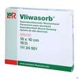 Sie sehen eine Packung Wundverband Vliwasorb 10x 10cm 10st, Produktbild: 02 Wundverband Vliwasorb 10x 10cm 10st, A-Nr.: 3617416 - 02
