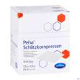Sie sehen eine Packung Schlitzkompressen Peha 7,5x 7,5cm 50x2 100st, Produktbild: 02 Schlitzkompressen Peha 7,5x 7,5cm 50x2 100st, A-Nr.: 1212081 - 02