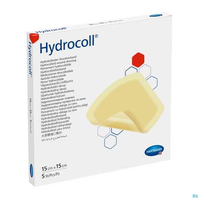 Wundverband Hydrocoll 15x 15cm 5st, A-Nr.: 1526247 - 01