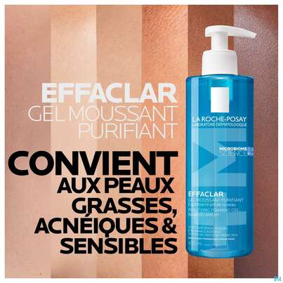 Sie sehen eine Packung La Roche Posay Effaclar Schaeumendes Reinigungsgel Refill 400ml, Produktbild: 05 La Roche Posay Effaclar Schaeumendes Reinigungsgel Refill 400ml, A-Nr.: 5381828 - 05