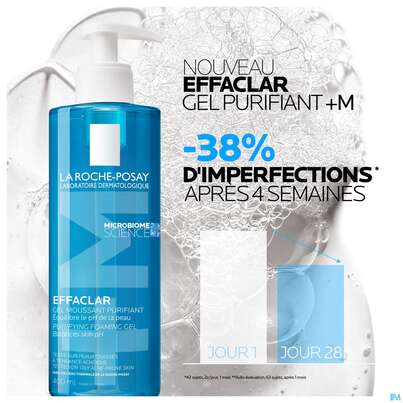 Sie sehen eine Packung La Roche Posay Effaclar Schaeumendes Reinigungsgel Refill 400ml, Produktbild: 11 La Roche Posay Effaclar Schaeumendes Reinigungsgel Refill 400ml, A-Nr.: 5381828 - 11