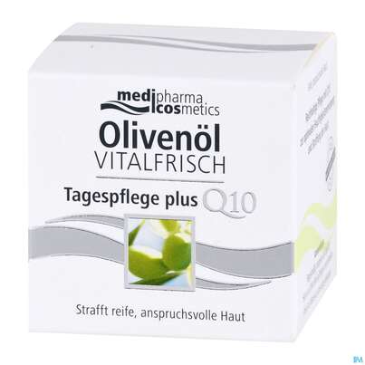 Sie sehen eine Packung Oliven Oel Dr.theiss Vitalfrisch Tagespflege 50ml, Produktbild: 03 Oliven Oel Dr.theiss Vitalfrisch Tagespflege 50ml, A-Nr.: 3090699 - 03