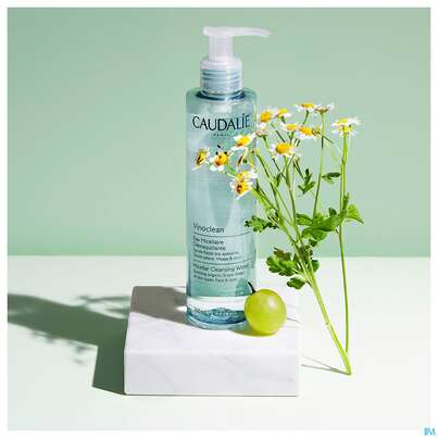 Sie sehen eine Packung Caudalie Vinoclean Reinigungswasser Mizellar 200ml, Produktbild: 05 Caudalie Vinoclean Reinigungswasser Mizellar 200ml, A-Nr.: 5413712 - 05