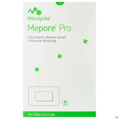 Wundverband Mepore/pro Folienverband Steril 9x 15cm 40st, A-Nr.: 3080198 - 02