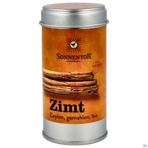 Sonnentor Gewuerz/bio Zimt Ceylon Gemahlen Dose 07734 40g, A-Nr.: 3391136 - 01