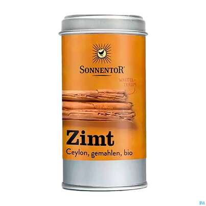 Sonnentor Gewuerz/bio Zimt Ceylon Gemahlen Dose 07734 40g, A-Nr.: 3391136 - 02