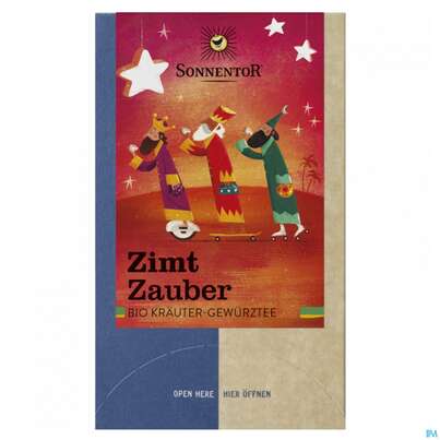 Sonnentor Tee/bio Zimt Zauber Doppelkammerbtl 02597 18st, A-Nr.: 5056181 - 02