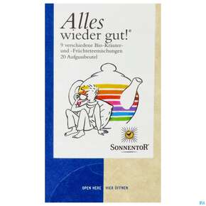 Sonnentor Tee/bio/wieder Gut Prob Mal 02708 20st, A-Nr.: 3428827 - 01