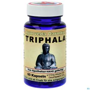 Triphala Ayurveda Darmkur Kapseln 60st, A-Nr.: 3396493 - 01