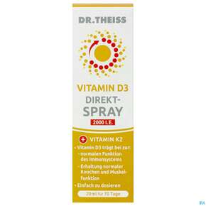 Vitamin D3 Spray Direkt -dr.theiss 20ml, A-Nr.: 5427571 - 01