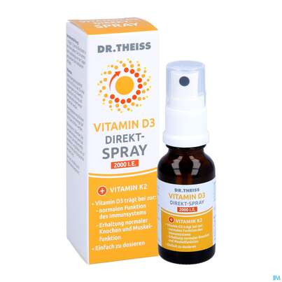 Vitamin D3 Spray Direkt -dr.theiss 20ml, A-Nr.: 5427571 - 04