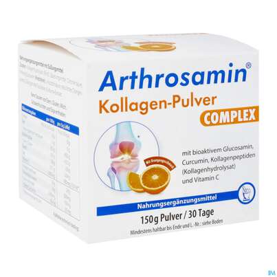 Arthrosamin Kollagen Pulver Glucosamin Curcumin Complex 150g, A-Nr.: 5604808 - 02