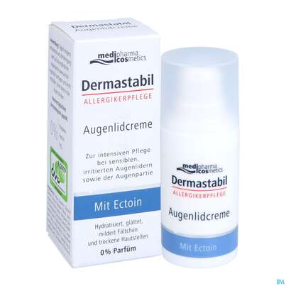 Sie sehen eine Packung Dermastabil Augenlidcreme 15ml, Produktbild: 07 Dermastabil Augenlidcreme 15ml, A-Nr.: 5427246 - 07