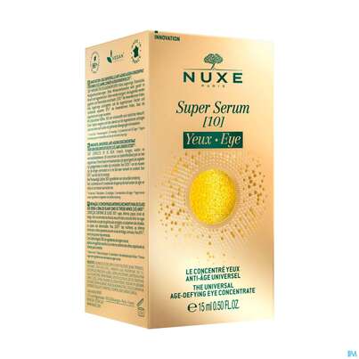 Sie sehen eine Packung Nuxe Super Serum 10 Universell Eye Concentrate Anti-aging 15ml, Produktbild: 03 Nuxe Super Serum 10 Universell Eye Concentrate Anti-aging 15ml, A-Nr.: 5821115 - 03
