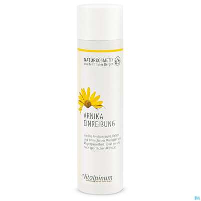 Sie sehen eine Packung Arnika Einreibung Naturkosmetik 1000ml, Produktbild: 01 Arnika Einreibung Naturkosmetik 1000ml, A-Nr.: 5717688 - 01