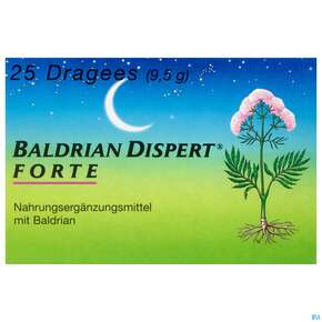 Baldrian Dispert Forte Drag 25st, A-Nr.: 1257706 - 01