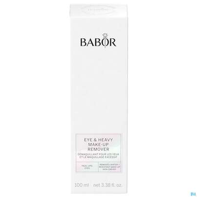 Sie sehen eine Packung Babor Eye +heavy Make-up Remover 40167 100ml, Produktbild: 02 Babor Eye +heavy Make-up Remover 40167 100ml, A-Nr.: 5740380 - 02