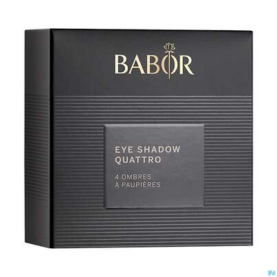 Sie sehen eine Packung Babor Eye Shadow Quattro 01 Nudes 60810 4g, Produktbild: 01 Babor Eye Shadow Quattro 01 Nudes 60810 4g, A-Nr.: 5580539 - 01