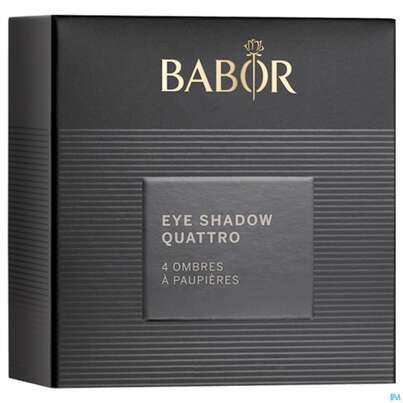 Sie sehen eine Packung Babor Eye Shadow Quattro 01 Nudes 60810 4g, Produktbild: 02 Babor Eye Shadow Quattro 01 Nudes 60810 4g, A-Nr.: 5580539 - 02