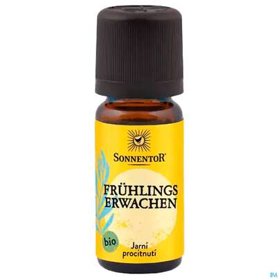 Sie sehen eine Packung Aetherische Oele Sonnentor Bio Fruehlingserwachen Alt 15087 10ml, Produktbild: 02 Aetherische Oele Sonnentor Bio Fruehlingserwachen Alt 15087 10ml, A-Nr.: 4303915 - 02