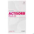 Actisorb/plus 25 Silber -chemomedica Steril/map190 19x 10,5cm 10st, A-Nr.: 4261890 - 01