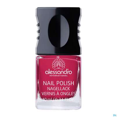 Sie sehen eine Packung Alessandro Nagellack 909 Juan's Kiss 10ml, Produktbild: 01 Alessandro Nagellack 909 Juan's Kiss 10ml, A-Nr.: 4626363 - 01