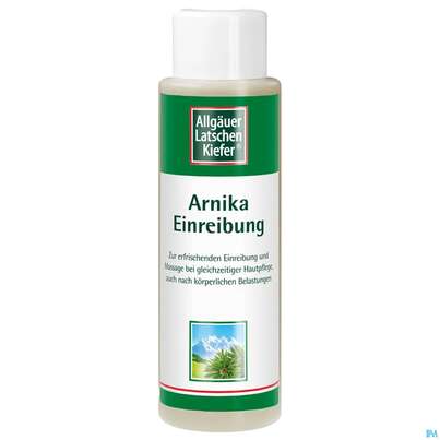 Sie sehen eine Packung Allgäuer Latschenkiefer Arnika Vital Fluid 500ml, Produktbild: 04 Allgäuer Latschenkiefer Arnika Vital Fluid 500ml, A-Nr.: 1436490 - 04