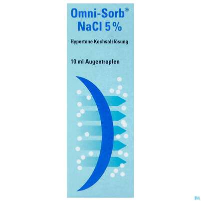 Augentropfen Omni-sorb Natriumchlorid 5% 10ml, A-Nr.: 3829696 - 01