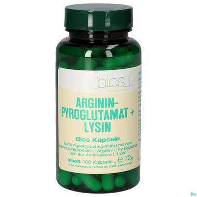 Bios Argininpyroglutamat + Lysin 100 Kapseln, A-Nr.: 4247217 - 01